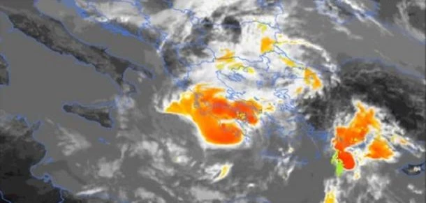Δείτε τον μεσογειακό κυκλώνα που έπληξε τη χώρα μας, όπως φαινόταν από το διάστημα (βίντεο)